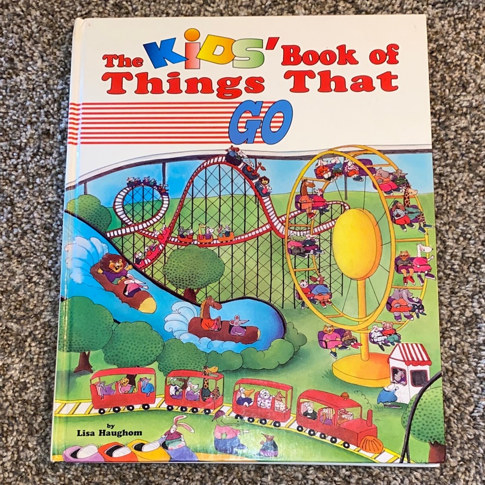 📚 The Kids' Book of Things That Go - Colorful Vehicles & Rides Bin G - Picture 1 of 2